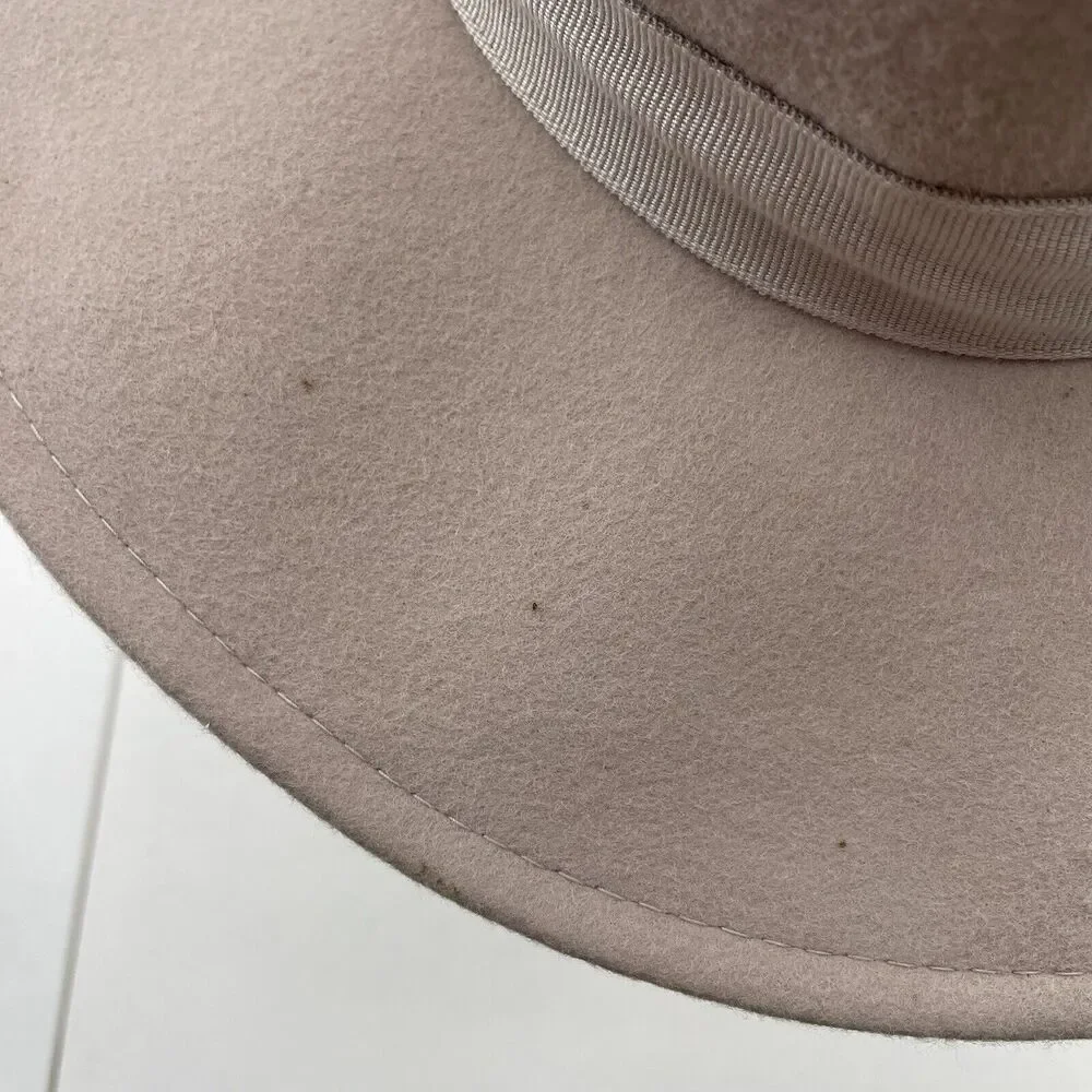 Madewell x Biltmore Size S / M Shaped Felt Hat in Tawny Light Pink MB607‎ READ